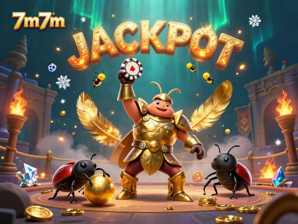Experience the thrilling world of 7m7m with dynamic beetles and immersive casino elements.