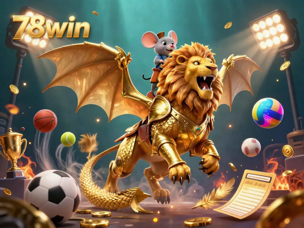 Experience exhilarating gameplay at 78win with a roaring chimera and dynamic sports elements.