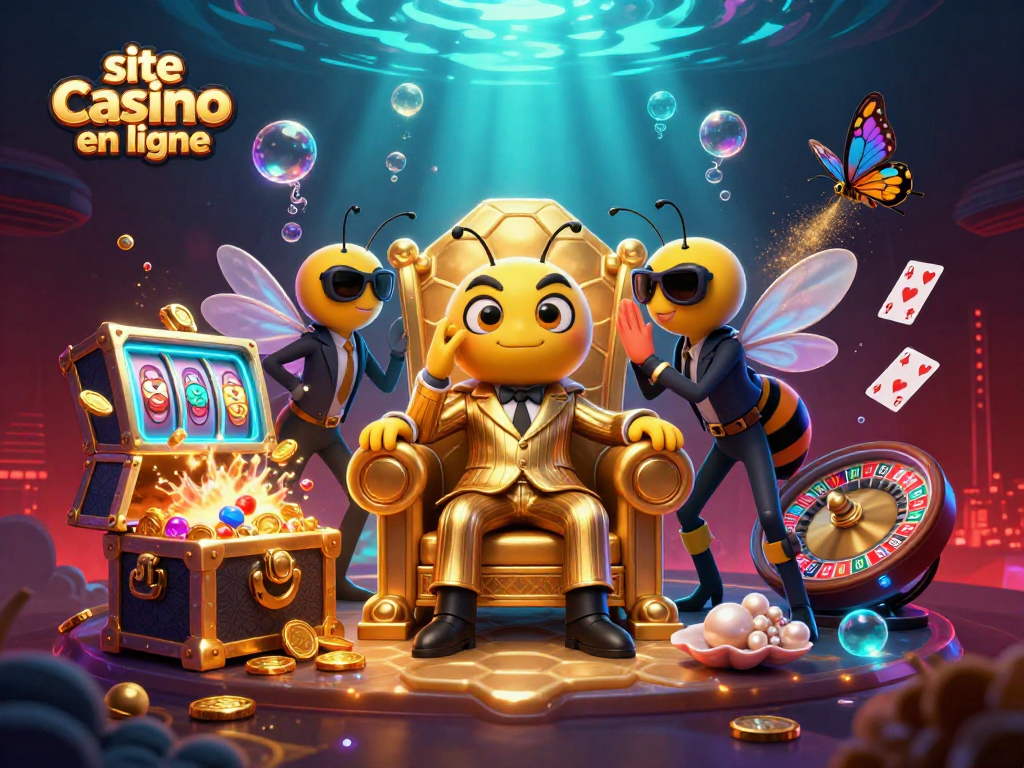 Découvrez le site casino en ligne avec l'abeille boss à la roulette et aux machines à sous.